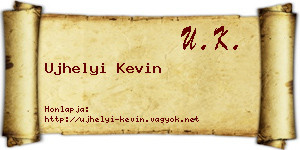 Ujhelyi Kevin névjegykártya